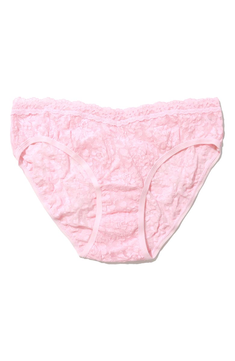 Hanky Panky High Cut Briefs, Alternate, color, Bliss Pink