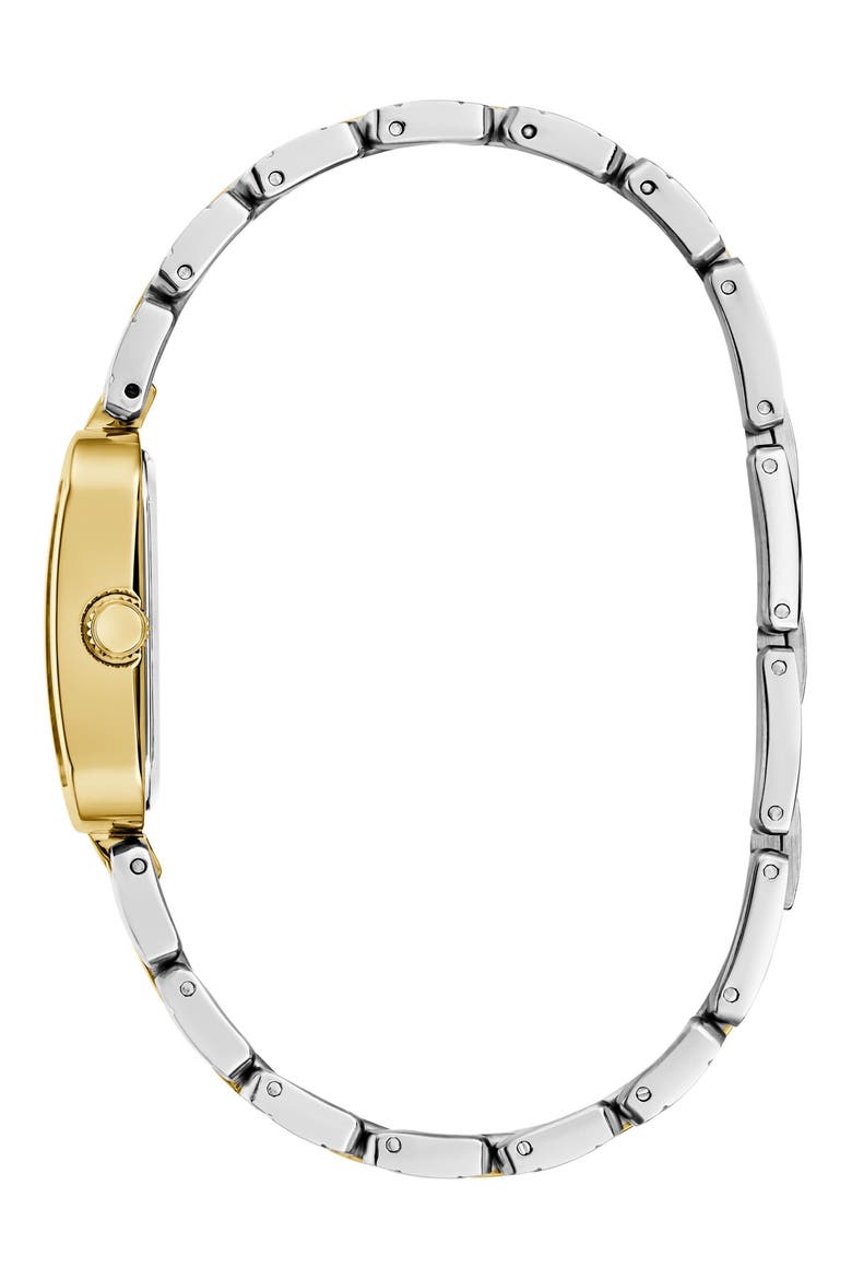 Isla Tank Two-Tone Bracelet Watch, 22mm, Alternate, color, GOLD