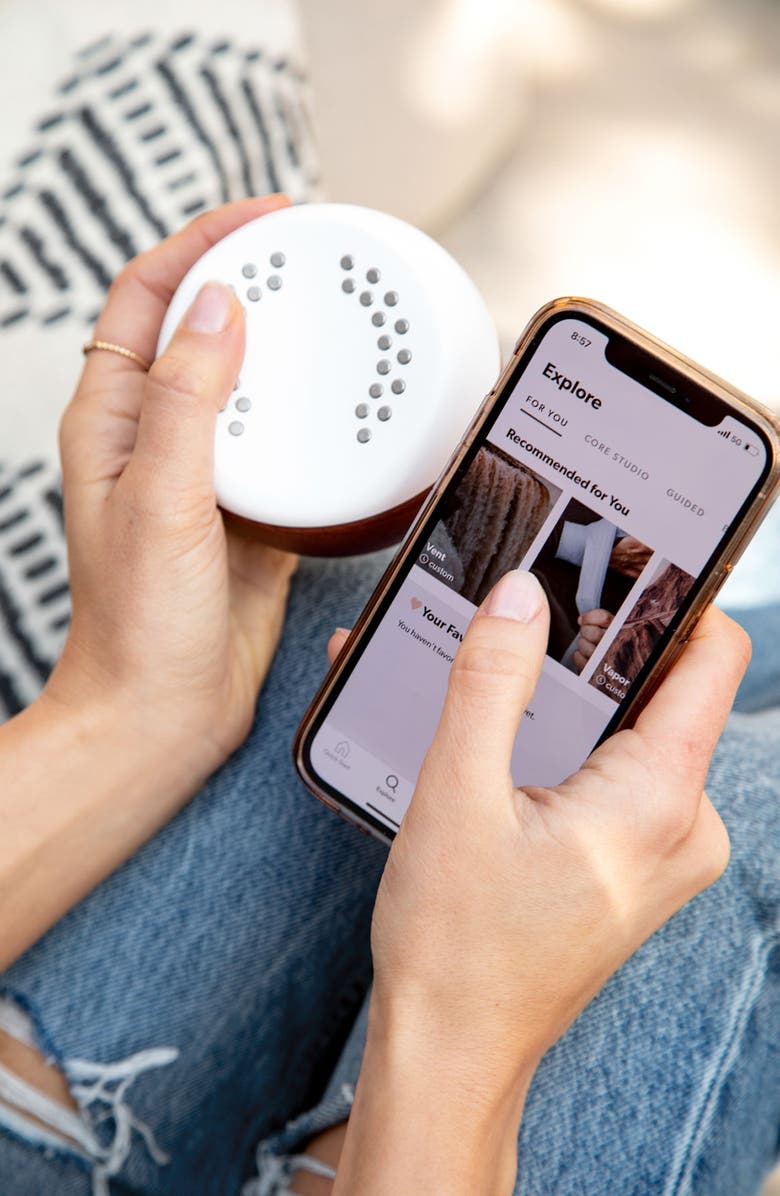 Hyperice Core Premium Smart Meditation Trainer, Alternate, color,