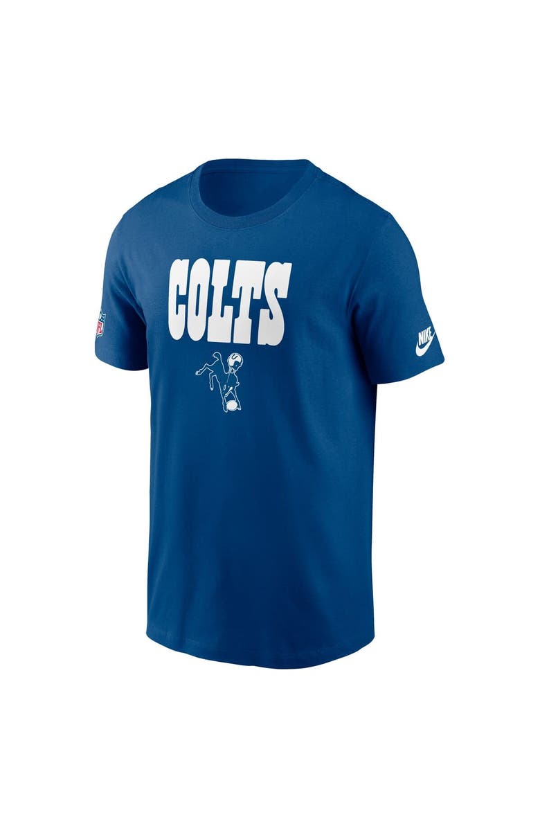 Nike Men's Nike Royal Indianapolis Colts Alt Pack Onside Conversion Performance T-Shirt, Alternate, color, Royal