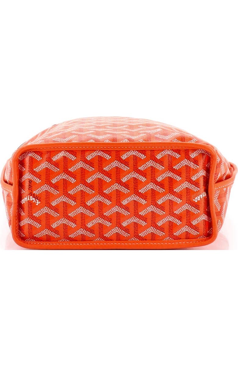 Pre-Owned Goyard Anjou Reversible Tote Coated Canvas Mini, Alternate, color, Orange