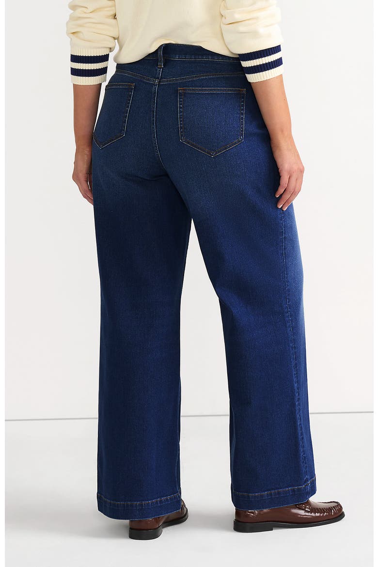 Recover High Rise Wide Leg Blue Jeans, Alternate, color, Royal Indigo