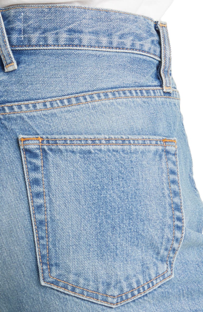 SLVRLAKE Stella High Waist Slim Straight Leg Jeans, Alternate, color,