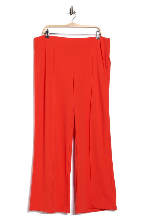 By Design Galaxy Wide Leg Pants In Red