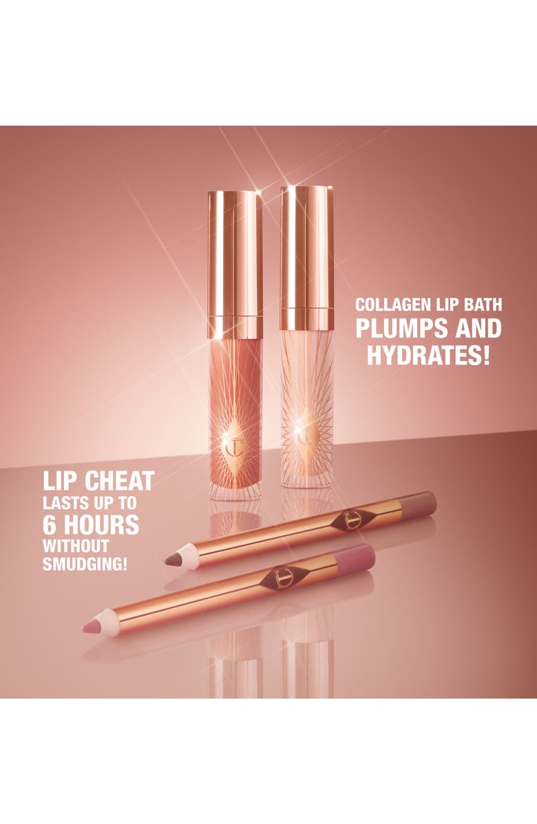 Charlotte Tilbury Glossy Lip Duo $28 Value, Alternate, color, Nude Pink