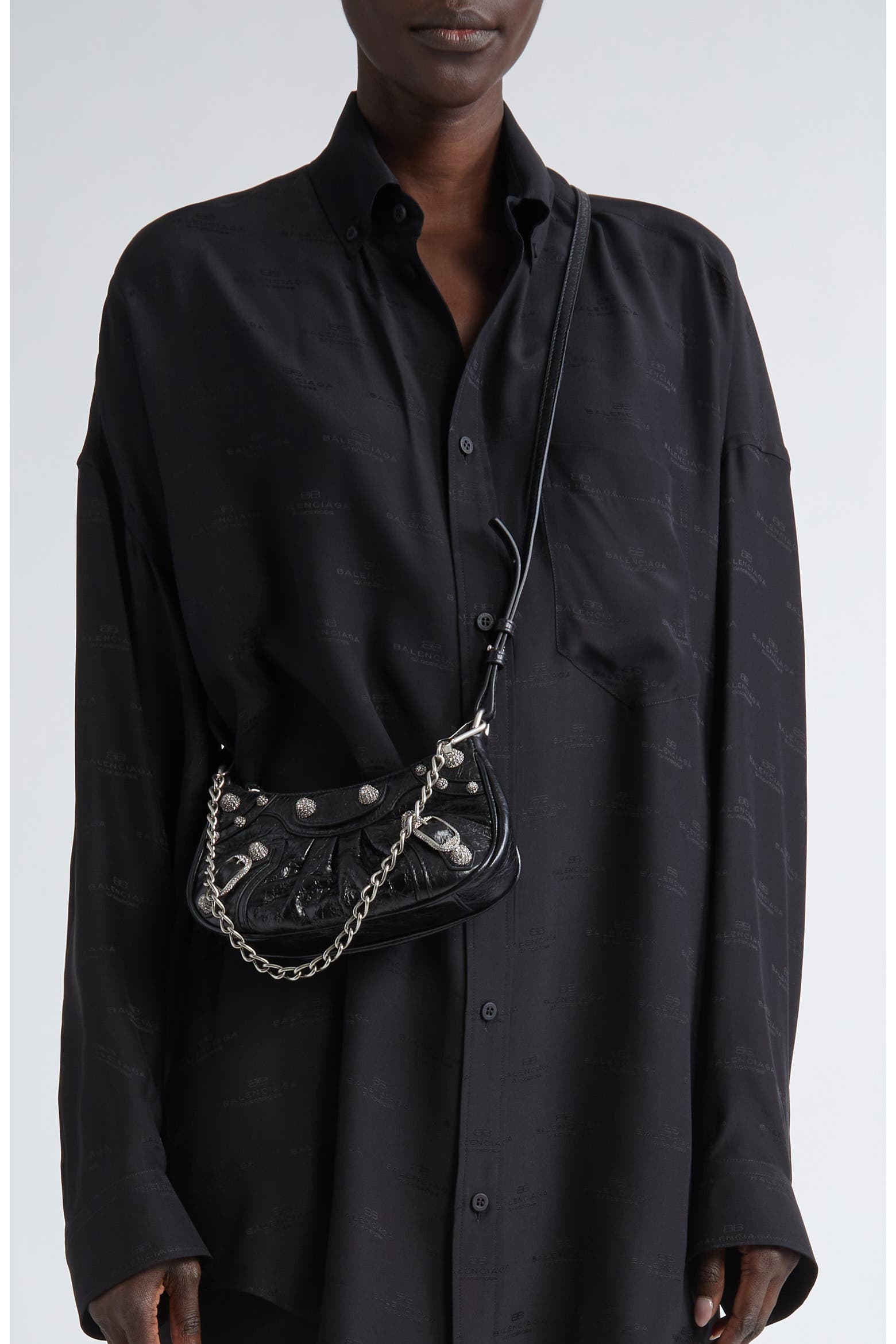 Design Bag Drop Balenciaga Mini Cagole Leather Shoulder Bag (Women) | Nordstromrack
