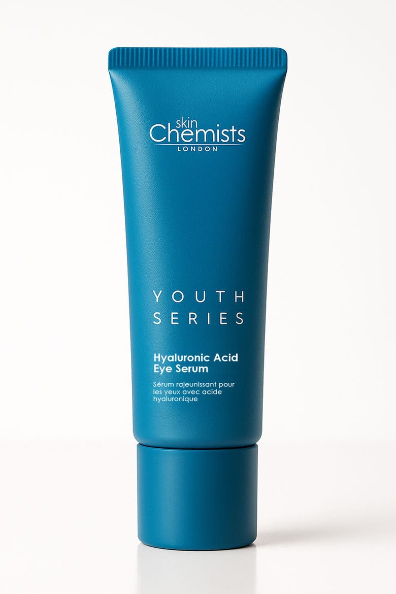 Youth Series 1.5% Hyaluronic Acid Eye Serum 15ml for Dryness, Fine Lines & Wrinkles, Main, color, White