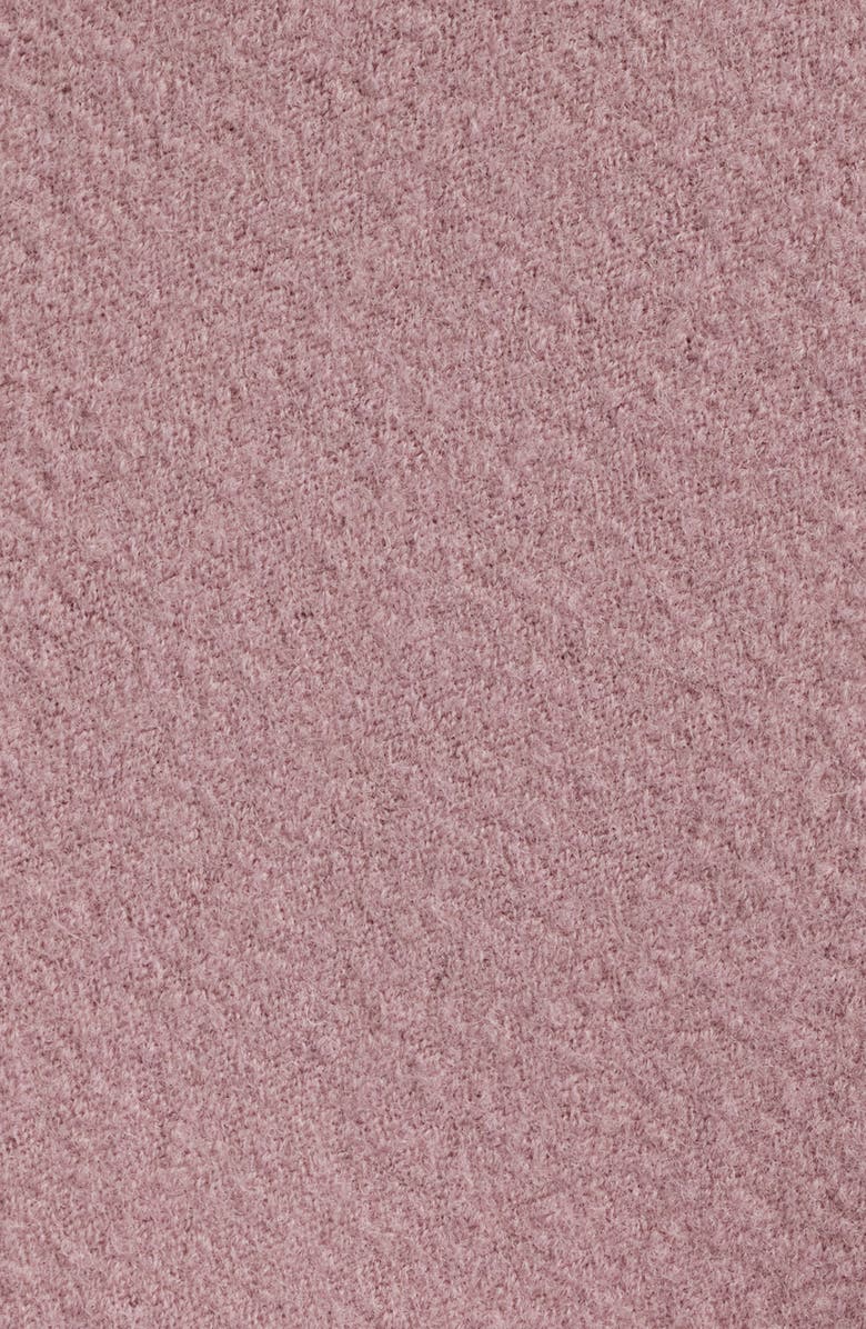 BOSS Vicena Maxi Woven Boiled Wool Skirt, Alternate, color, Rose Haze