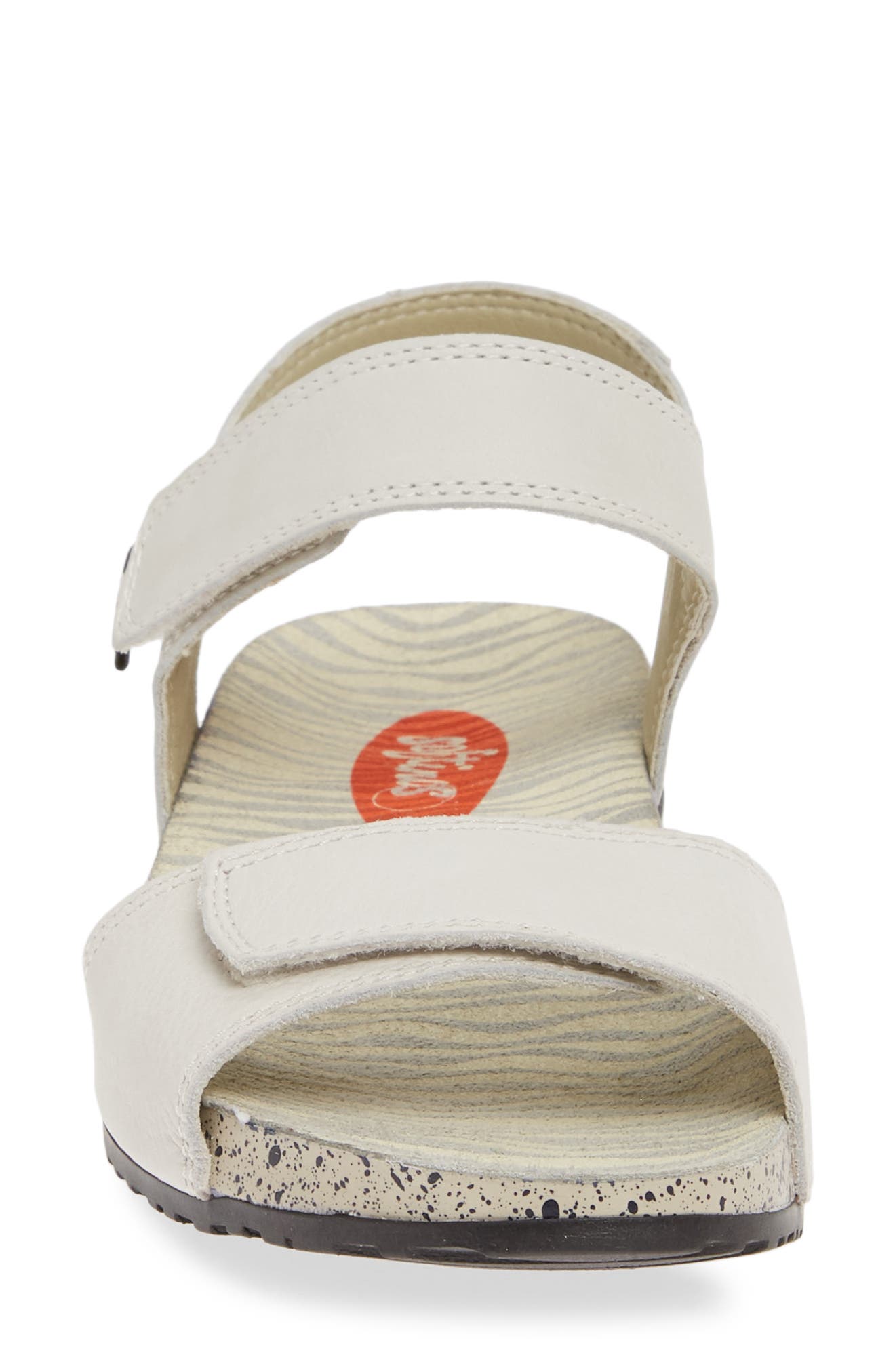 Kiva Sandal, Alternate, color, WHITE LEATHER