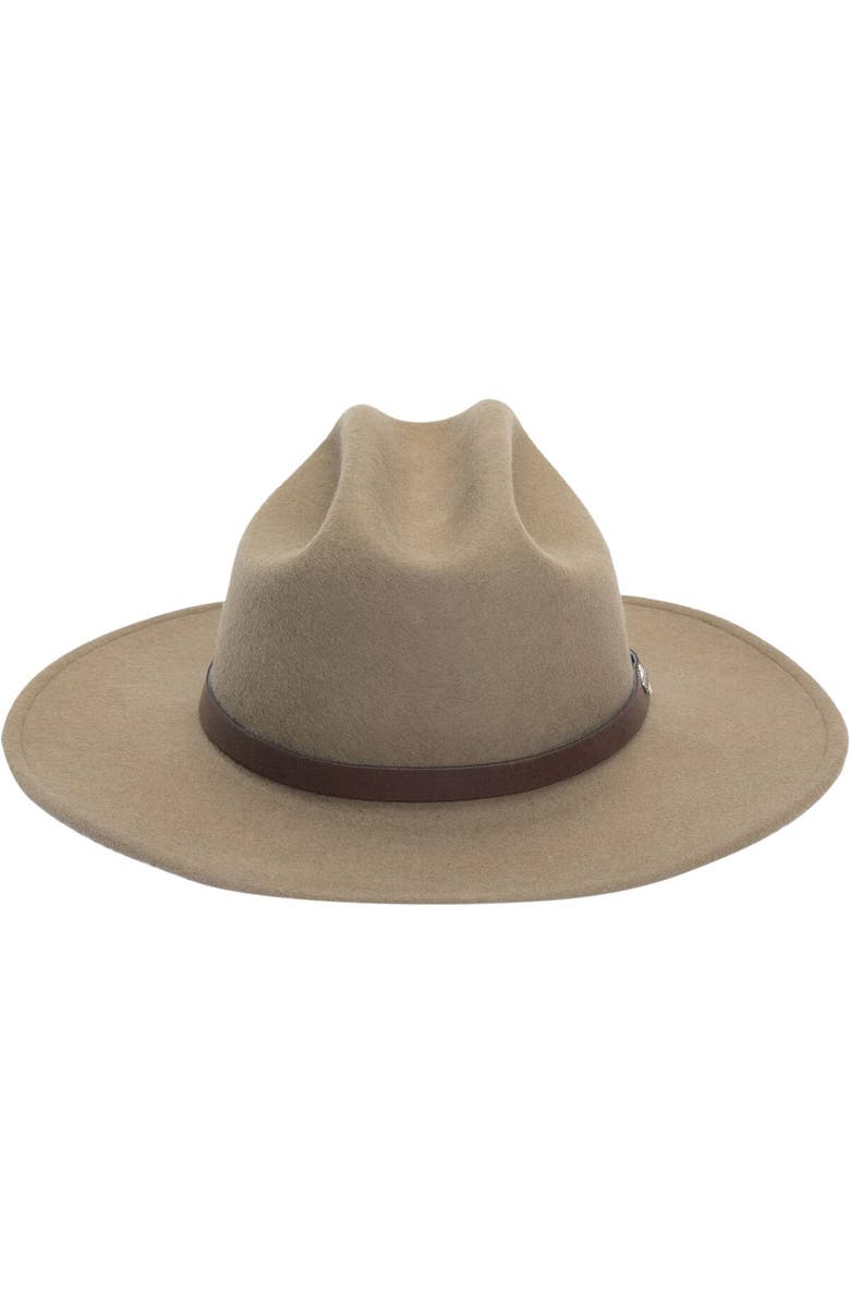 Stetson Route 66 Hat, Alternate, color, Mushroom
