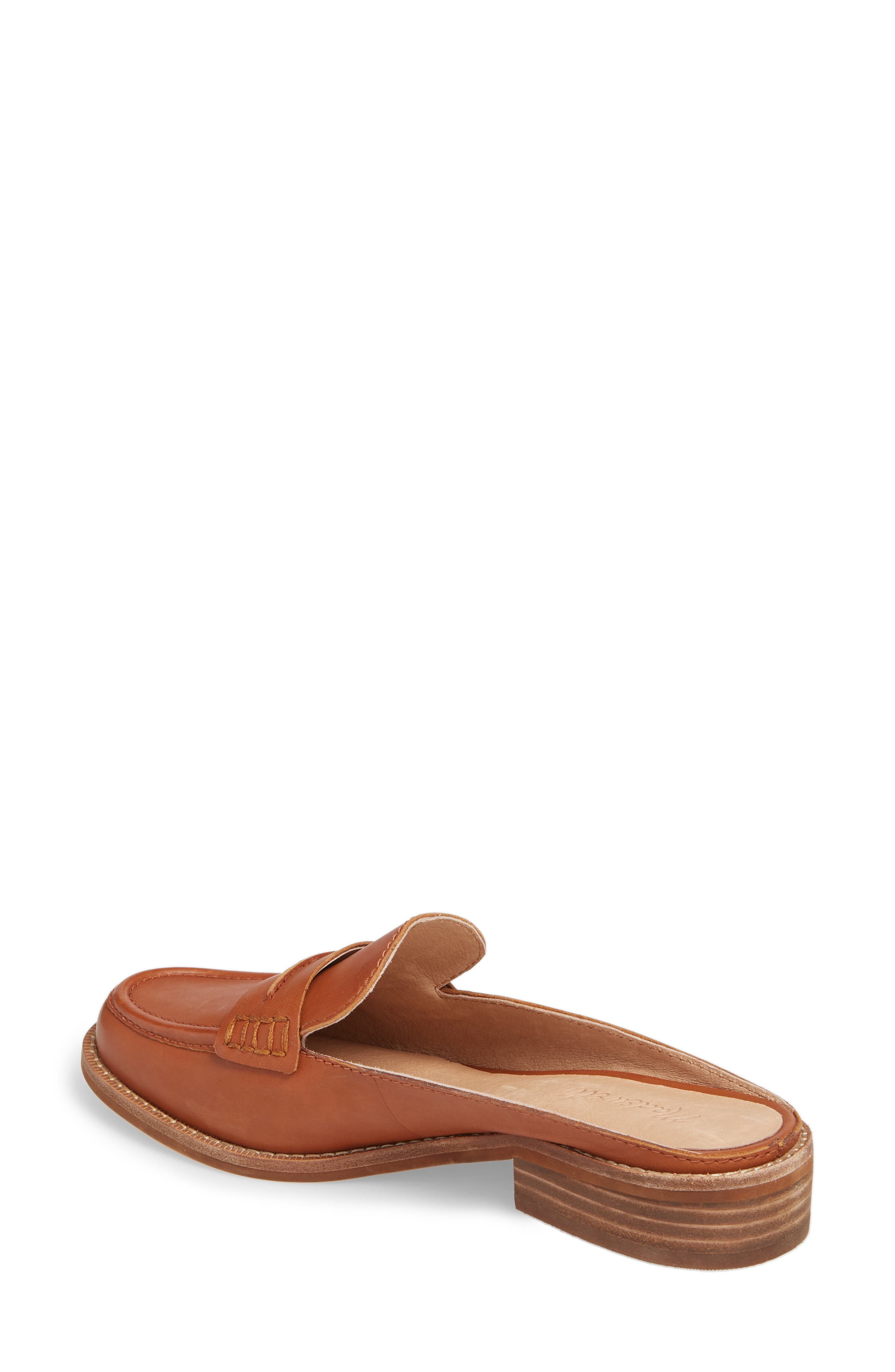 The Elinor Loafer Mule, Alternate, color, DUSTY CLAY SUEDE