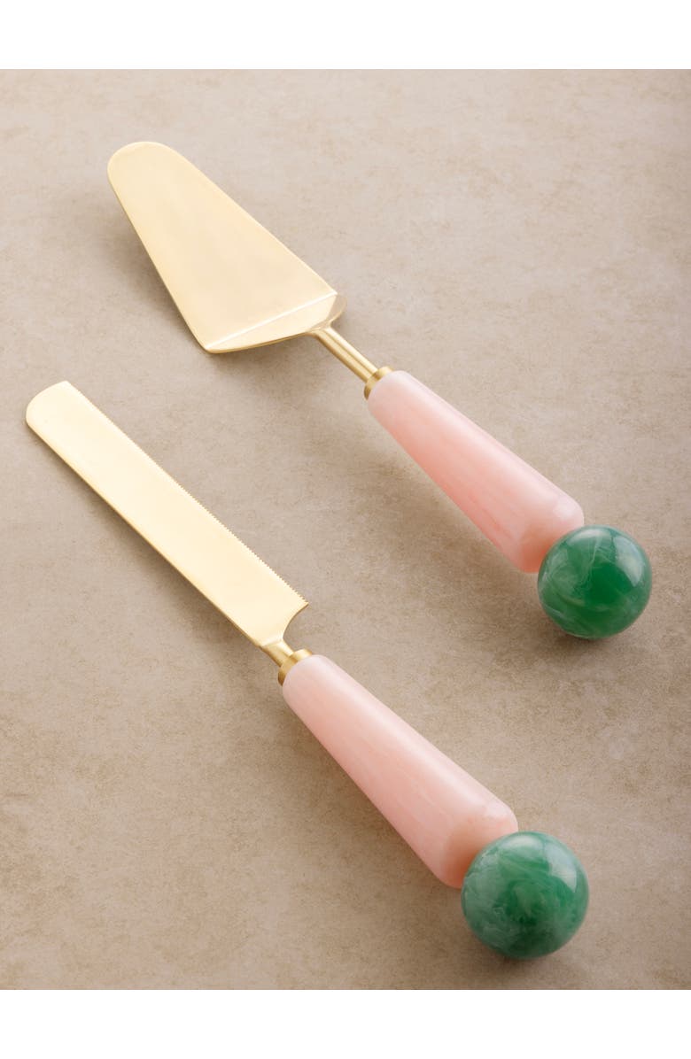 GAURI KOHLI Copenhagen Cake Servers, Set of 2, Main, color,