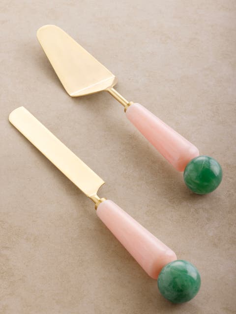 Copenhagen Cake Servers, Set of 2