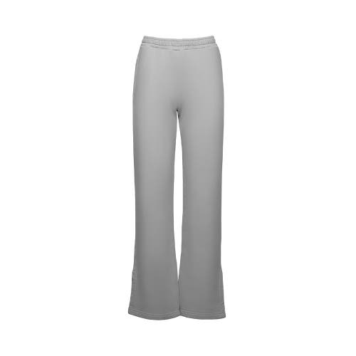 Ocio Organic Cotton Teddy Flare Pant In Gray
