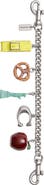 COACH New York Motif Chain Bag Charm