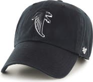 '47 Men's '47 Black Atlanta Falcons Clean Up Legacy Adjustable Hat