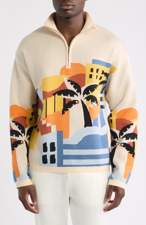 Havana Sunset Quarter Zip Pullover