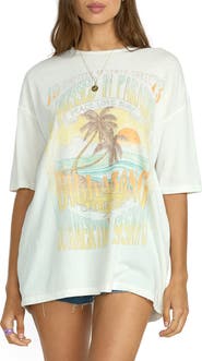 Billabong Sunset Mindset Oversize Cotton Graphic T-Shirt