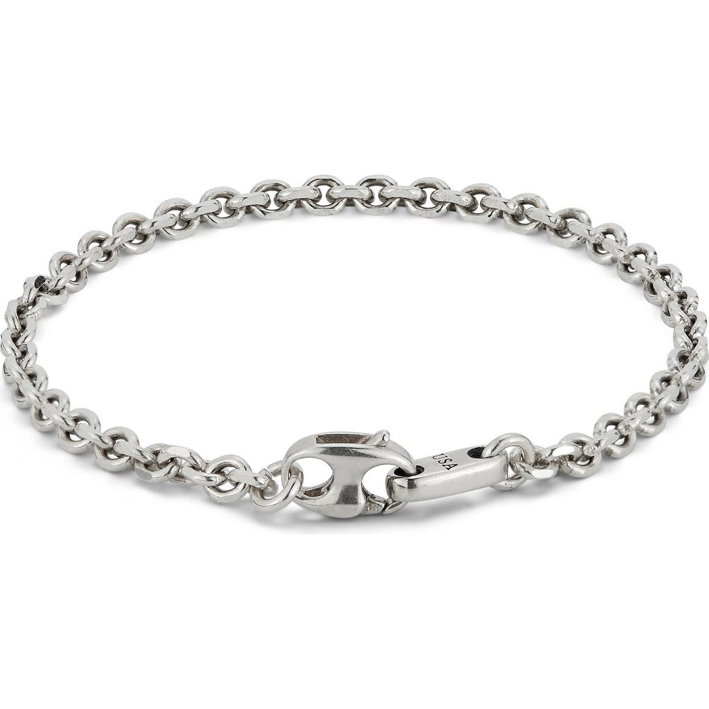 Jonas Studio Burnham Chain Link Bracelet in Silver  product