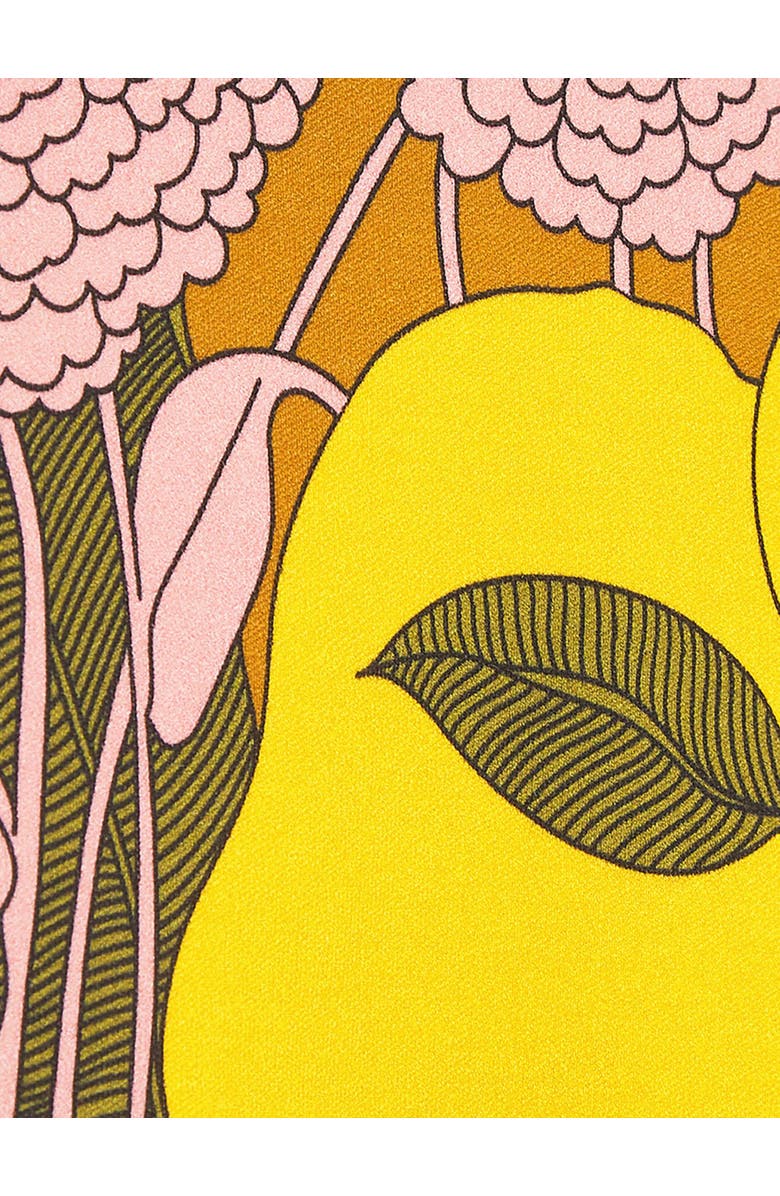 La DoubleJ Meditation Poncho Big Flower Rose Pink, Alternate, color, Big Flower Rose Pink