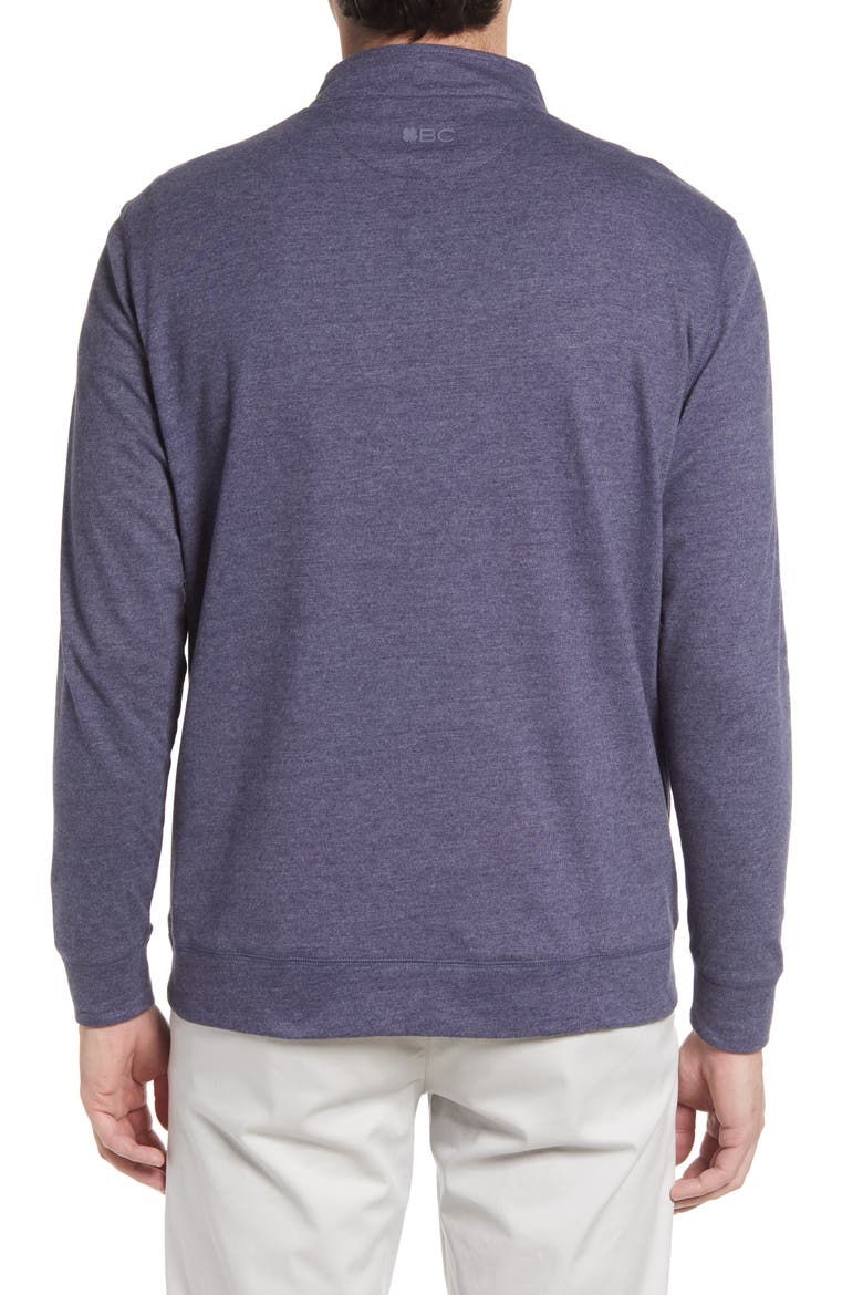 Men's Clyde Quarter Zip Performance Pocket Pullover, Alternate, color, MIDNIGHT NAVY