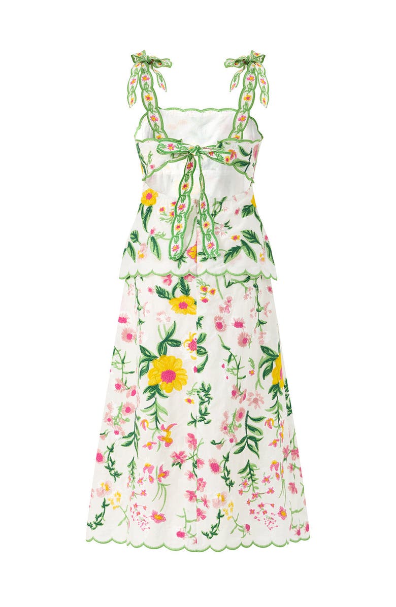Marlo Kids Kaylee Cotton Embroidered Maxi Dress, Alternate, color, Floral