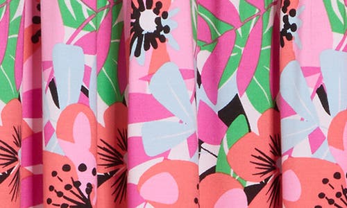 Shop By Design Laura Floral Smocked Waist Tiered Maxi Skirt In Floral Palette