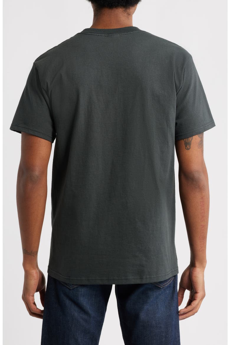 Go-To V2 Embroidered T-Shirt, Alternate, color, DUSTY BLACK