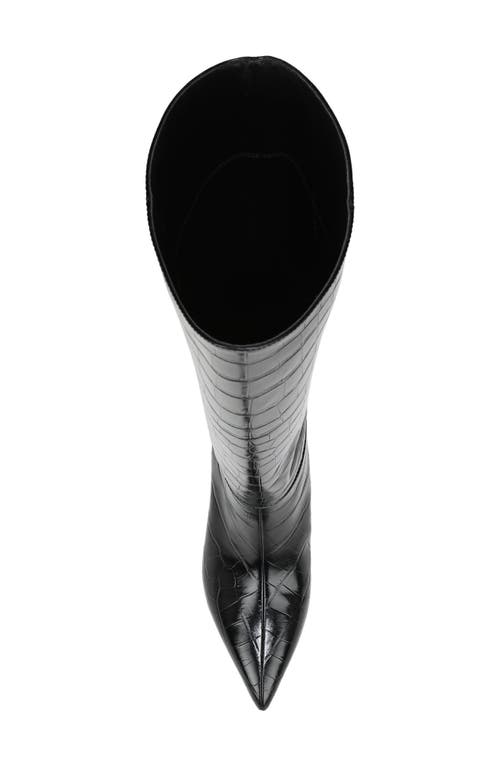 Veronica Beard Lisa 45 Knee High Boot In Black