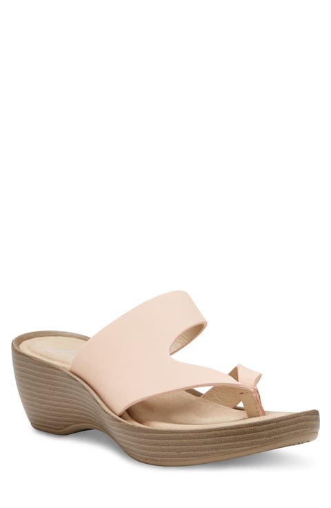 Laurel Leather Platform Wedge Sandal (Women)