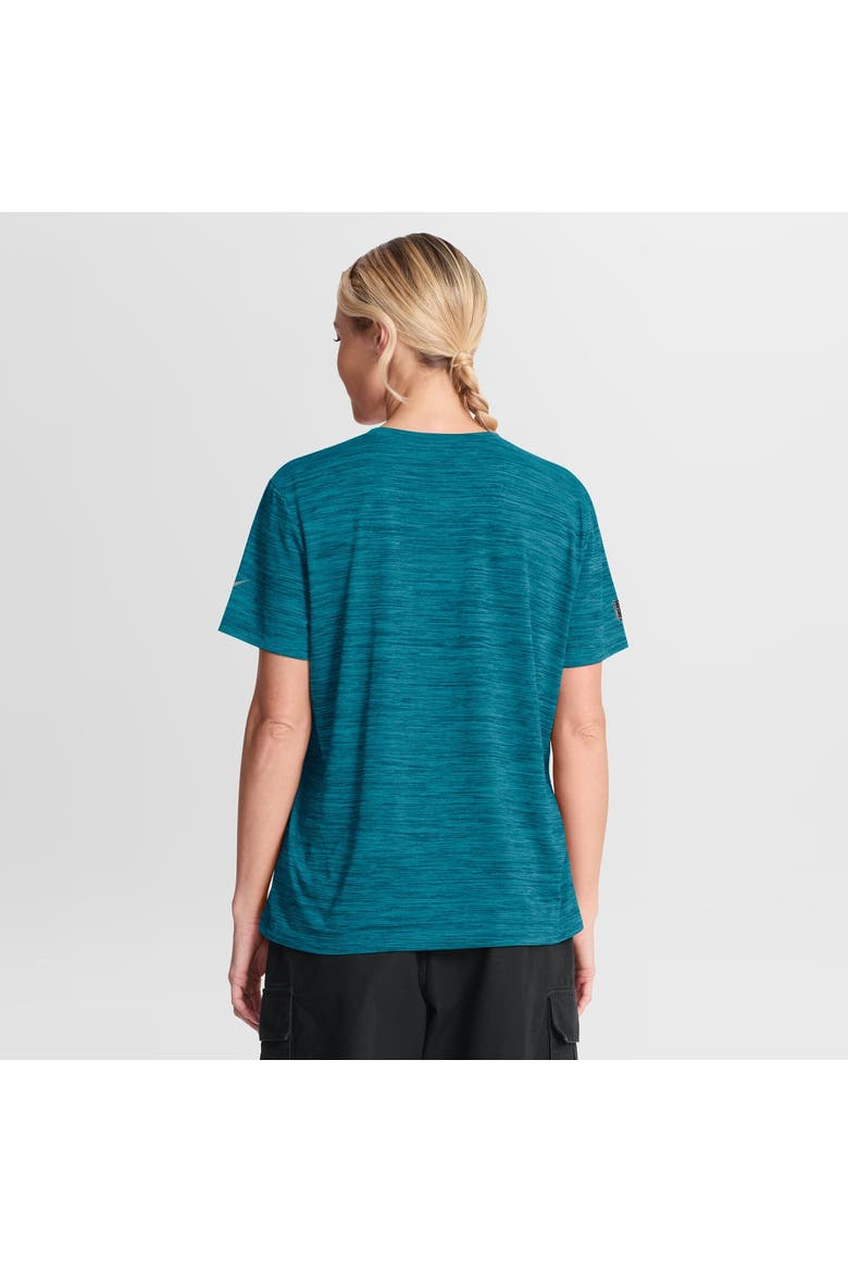 Women's Nike Teal Jacksonville Jaguars Sideline Velocity Dri-FIT T-Shirt, Alternate, color, Teal