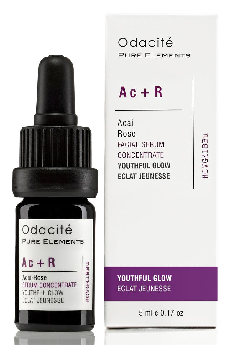 Ac + R Açai-Rose Youthful Glow Facial Serum Concentrate, Alternate, color, NO COLOR