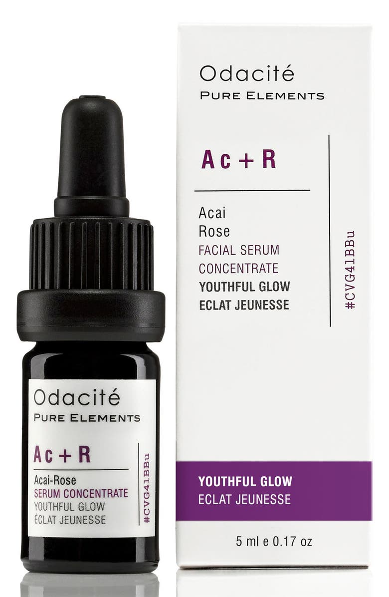 Odacité Ac + R Açai-Rose Youthful Glow Facial Serum Concentrate, Alternate, color,