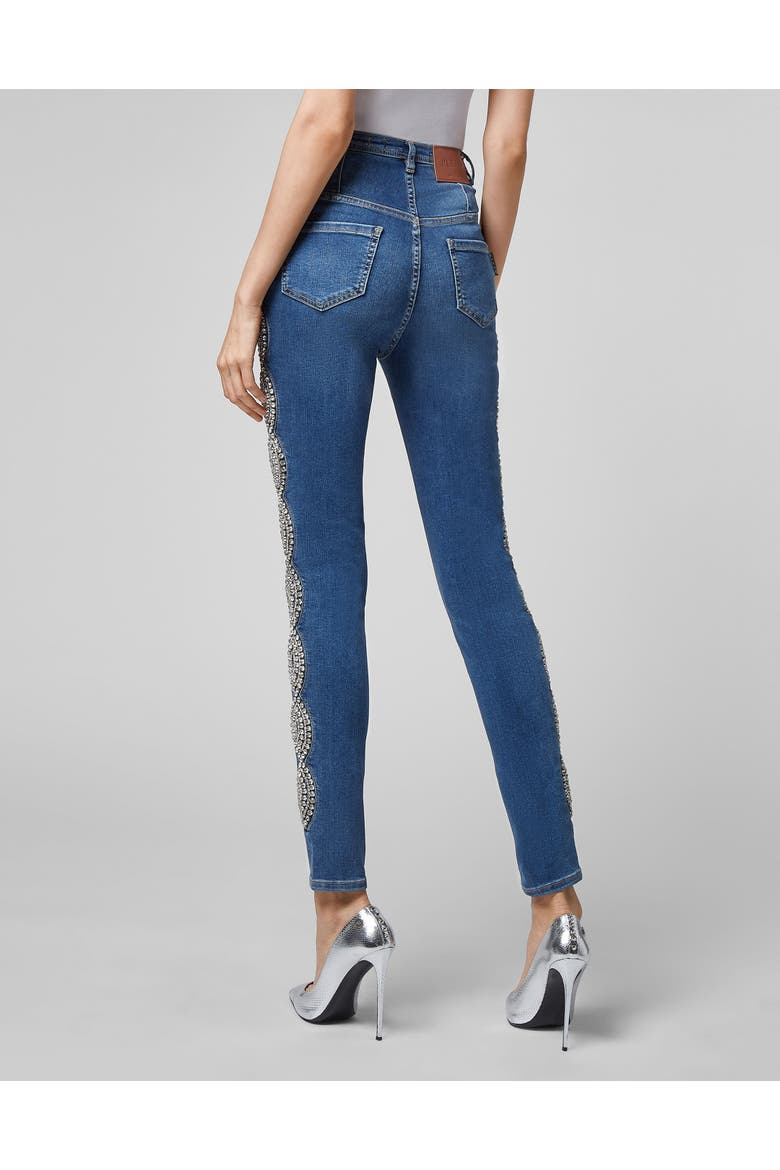 Super High Waist Jegging Women, Alternate, color, NewBaroqueBlue