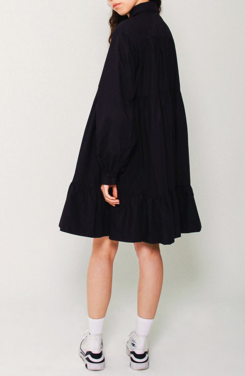 Absence of Colour Lilly Long Sleeve Swing Dress, Alternate, color, 