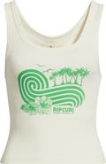 Rip Curl Ocean Break Rib Graphic Tank