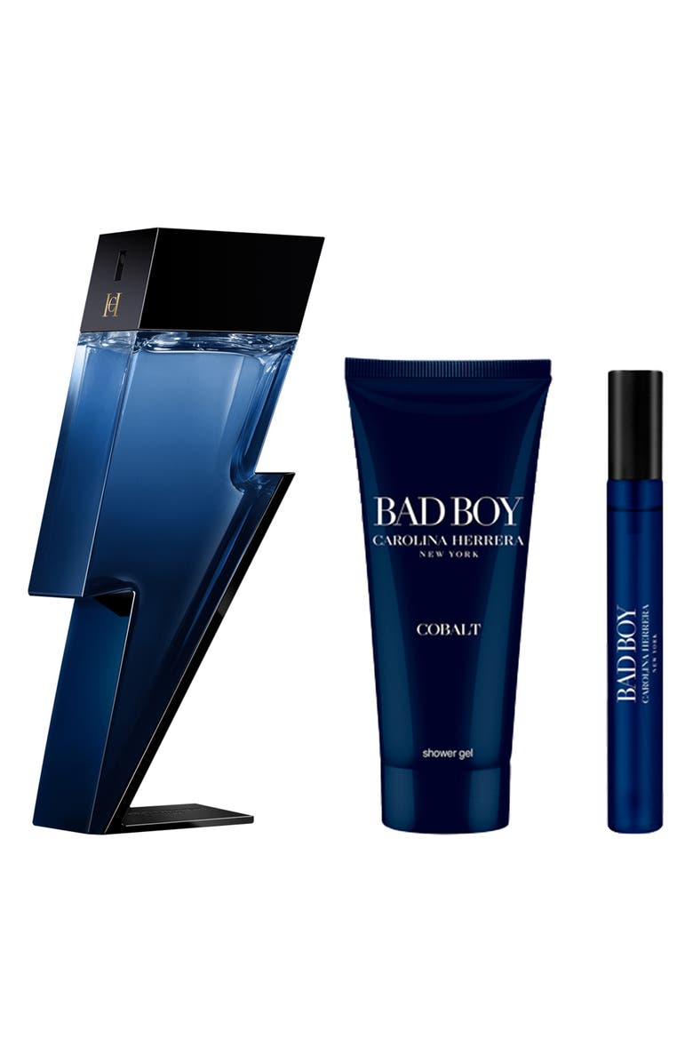 Carolina Herrera Bad Boy Cobalt Eau de Parfum Set (Limited Edition) $206 Value, Main, color, 