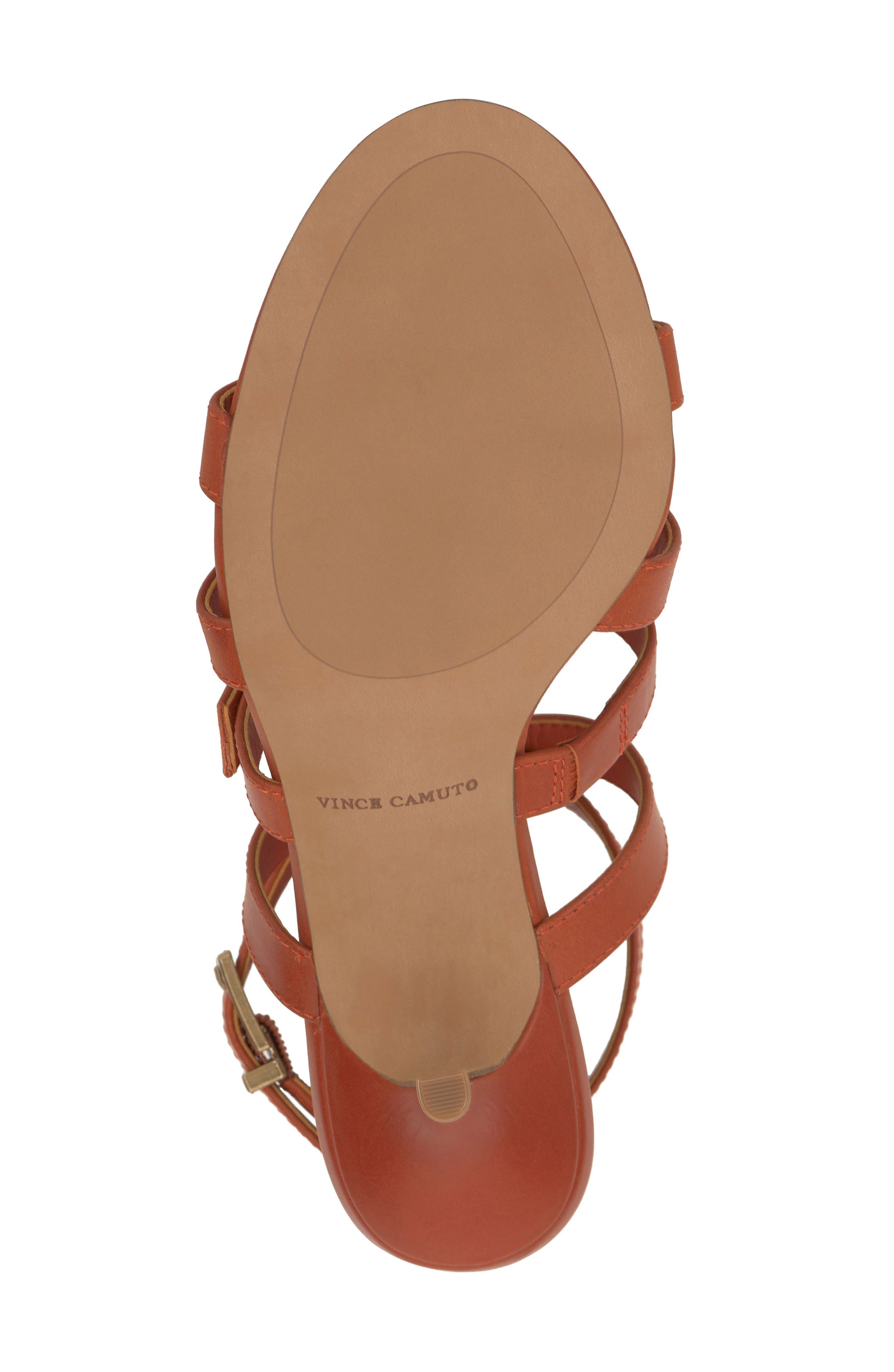 Bivenya Ankle Strap Sandal, Alternate, color, APRICOT