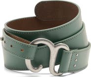 Free People WTF Arlo Leather Hip Belt