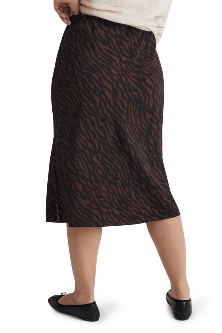 Layton Midi Slip Skirt, Alternate, color, TRUE BLACK