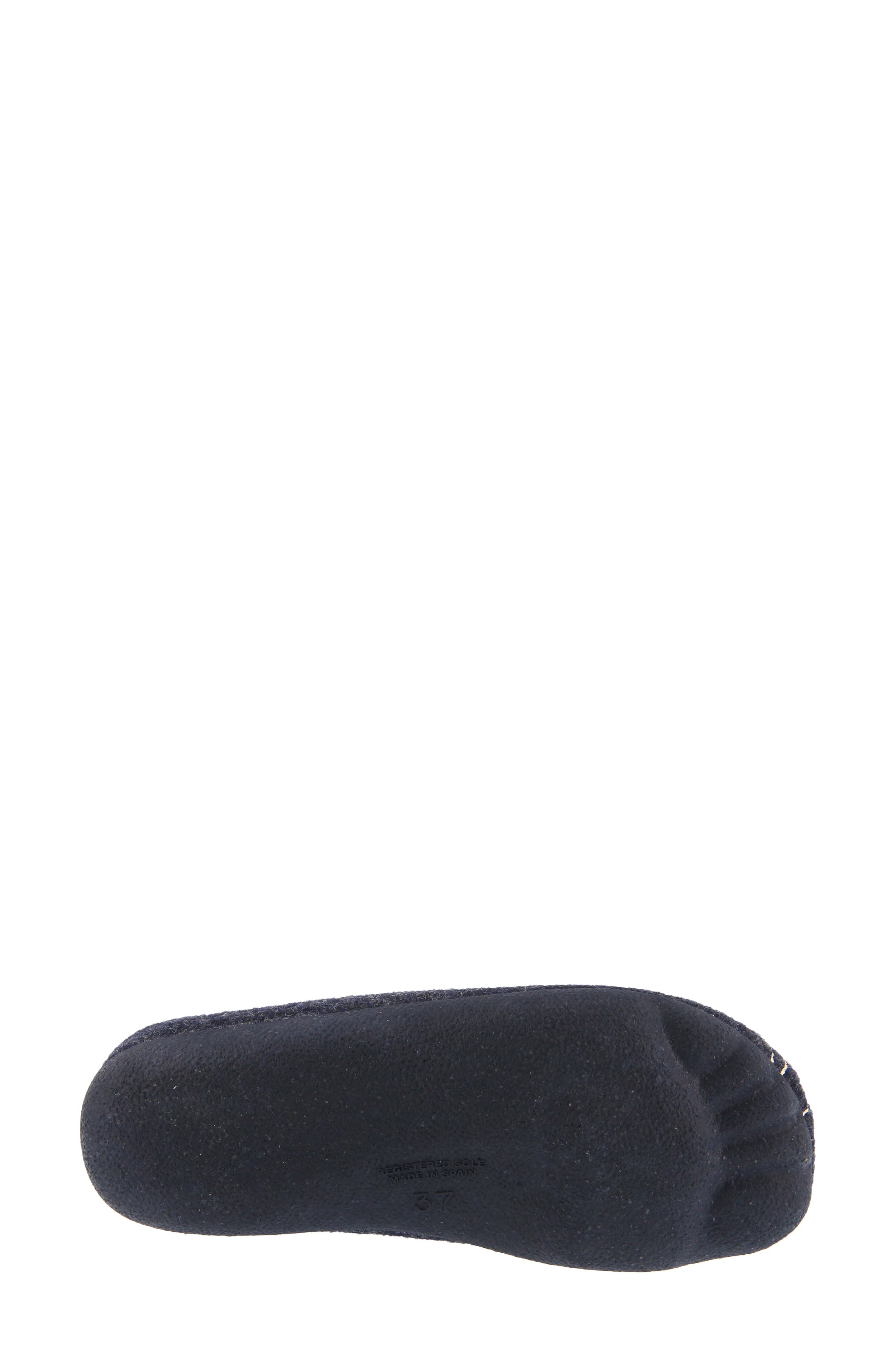 Flexus by Spring Step Wildflower Scuff Slipper, Alternate, color, Navy