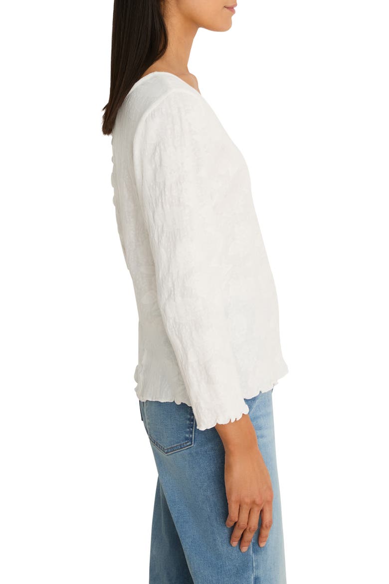 Lace Scoop Neck Top, Alternate, color, PAPER WHITE