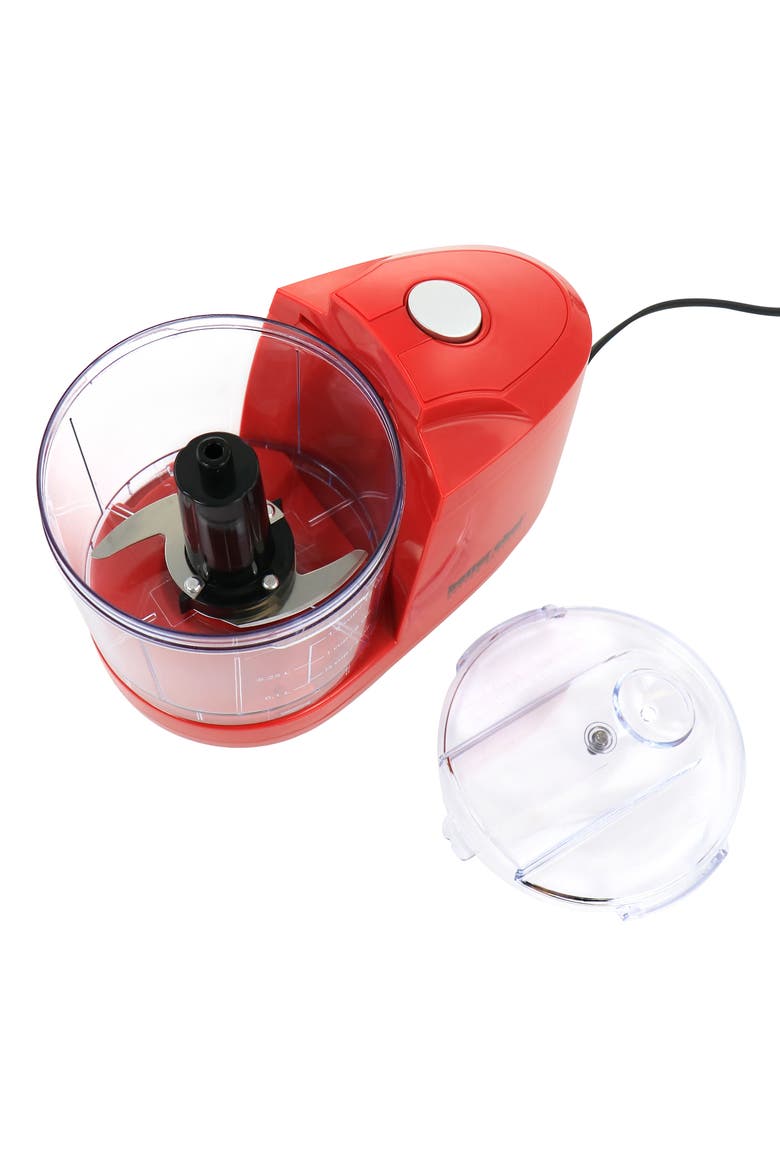 Compact 12 Ounce Mini Chopper in Red, Alternate, color, Red