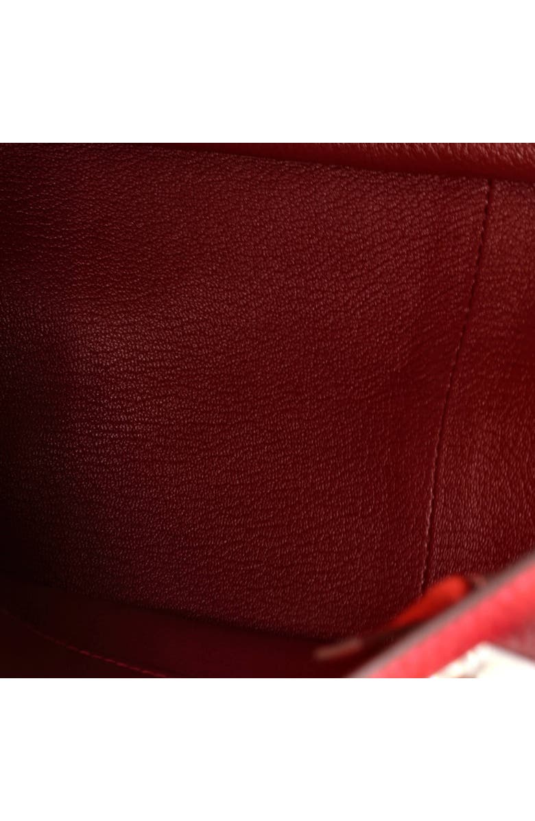 Pre-Owned Hermes Jypsiere Bag Clemence 31, Alternate, color, Rouge Casaque