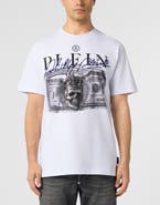 PHILIPP PLEIN Round Neck T-Shirt Dollar Signature Men