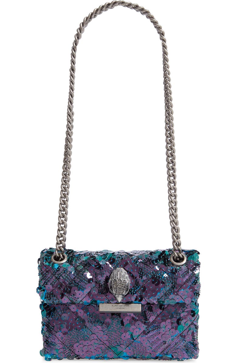 Kurt Geiger London Mini Kensington Sequin Crossbody Bag, Main, color,