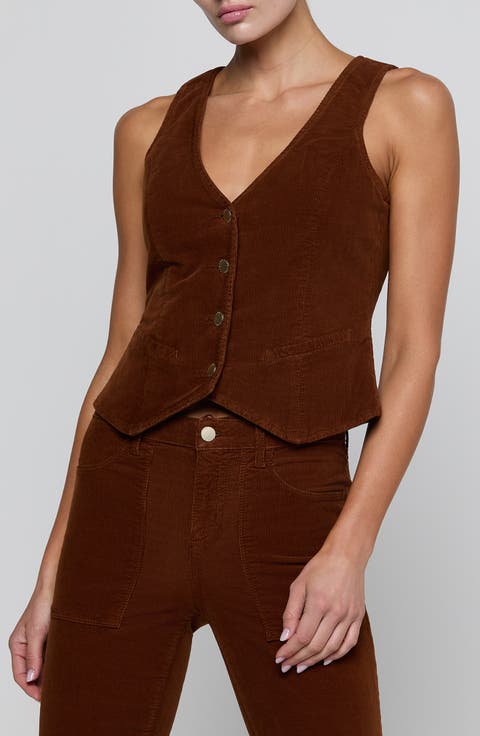 Yelena Corduroy Vest