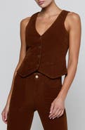 L'AGENCE Yelena Corduroy Vest
