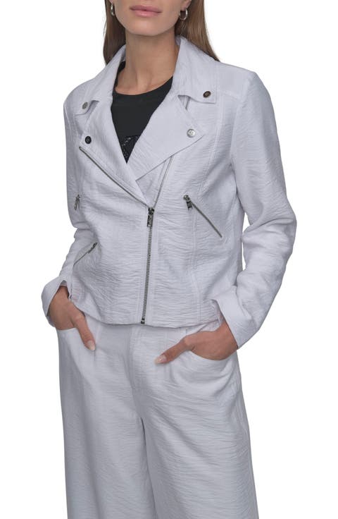 Crinkle Moto Jacket