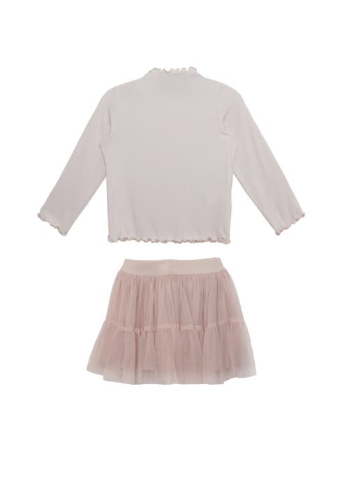 Isobella & Chloe Ballerina Two Piece Set In Pink